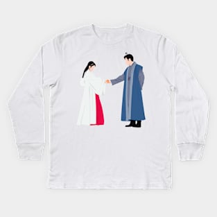 Moon lovers Kids Long Sleeve T-Shirt